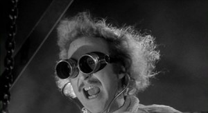 Gene Wilder as Dr. Frankenstein